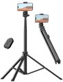 Lisen Tripod Stand – Premium Quality Full Steel Body with Remote (7ft Height). 