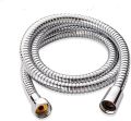 Shower Hose 1.5 Stainless Steel Plumbing Flexible Bathroom Bath Shower Tube Head Silicone Hose (Size : 150CM). 
