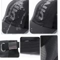 Summer Outdoor Sports Quick Drying Hat Thin Breathable Mesh Anti-UV Shade Letter Printed Sunhat Baseball Traveling Cycling Cap. 