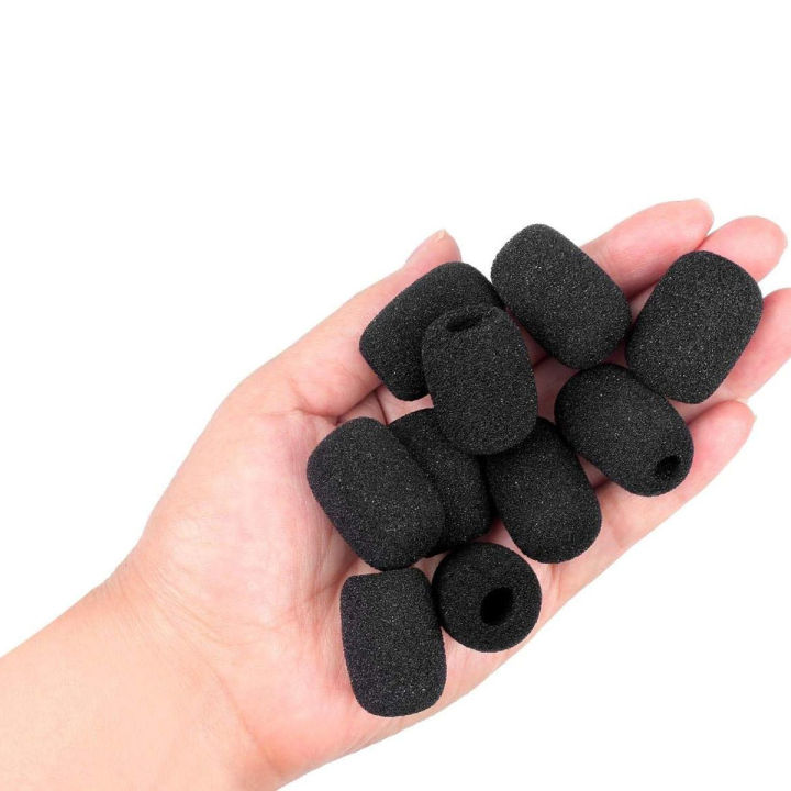 Lavalier Microphone Foam Windscreen Pack of 3 Noise Reduction Covers
