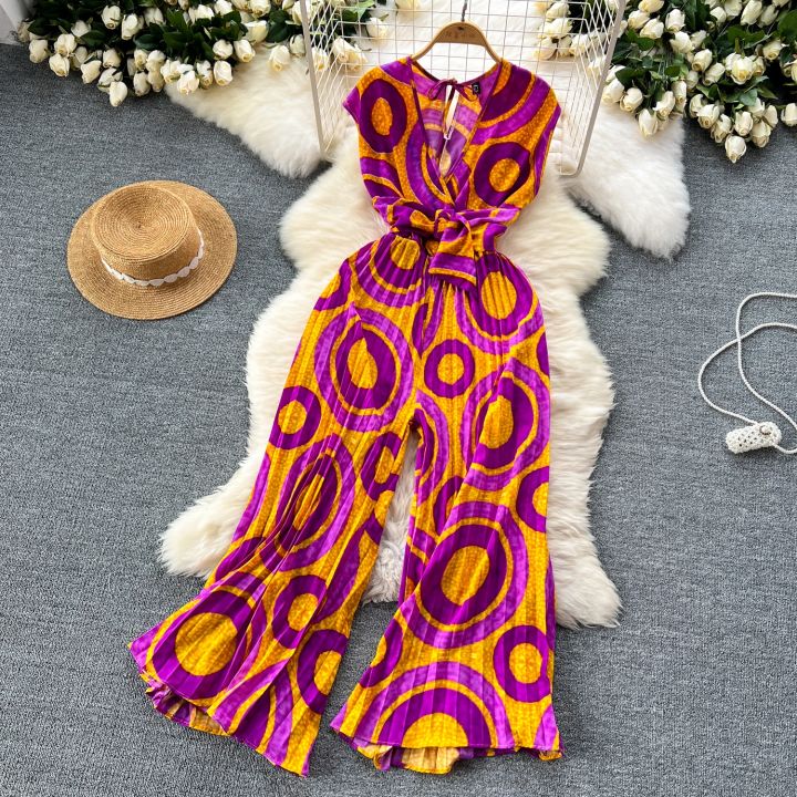 Summer%20Elegant%20Women%20Abstract%20Print%20Jumpsuit%20Chic%20Streetwear%20Wide%20Leg%20Romper%20Mujer%20V%20Neck%20Bodycon%20Sleeveless%20High%20Jumps%20-%20Image%204