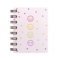A7 Pocket Book Notebooks Small Flower Love Small Cute Side Flip Coil Book Student Mini Portable Flip Notepad. 