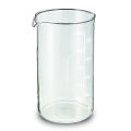Easyworkz Borosilicate Glass Replacement Beaker for French Press Coffee Maker.