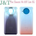 New For Xiaomi Mi 10T Lite 5G Battery Back Cover 3D Glass Panel Rear Door Mi 10T lite Glass Housing Case With Adhesive Replace. 