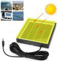 5W 12V Solar Panel Polycrystalline Outdoor Solar Panel Low Power Appliances Power Supply Equipment 140*130*20mm. 