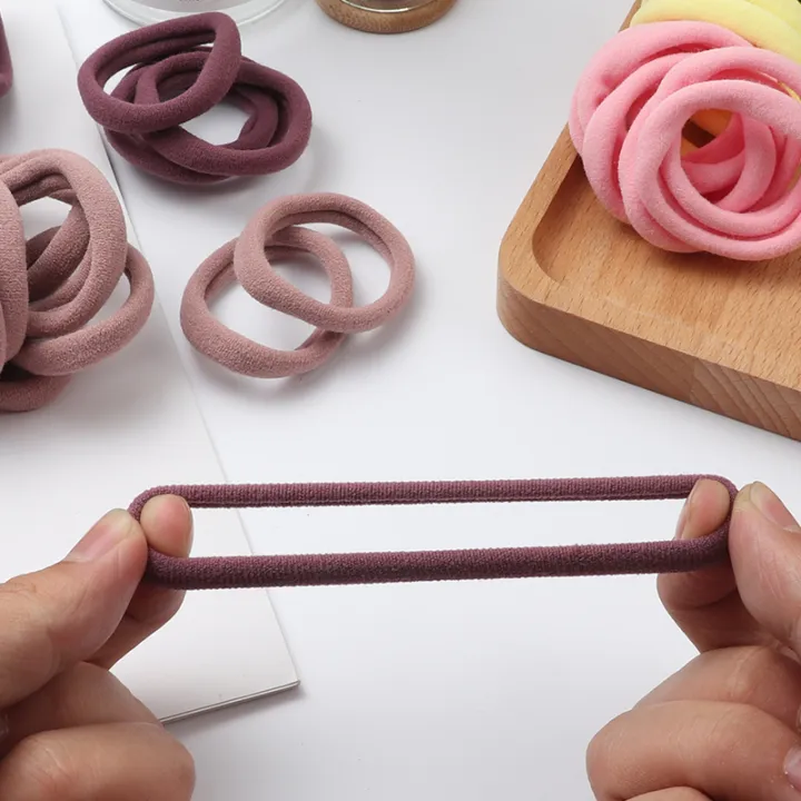50Pcs%20Girls%20Nylon%20%20Bands%20Elastic%20Hair%20Bands%20Hair%20Accessories%20Children%20Ponytail%20Holder%20Headband%20Kids%20Ornaments%20%20-%20Image%204