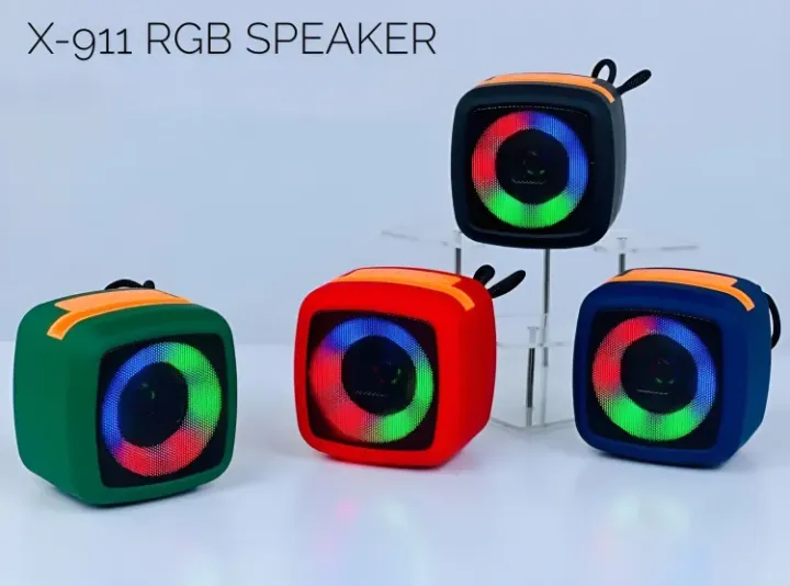 X-911%20Bluetooth%205.0%20USB,%20AUX,%20TF%20Card%20&%20FM%20Radio%20Supported%20RGB%20Lighting%20Speaker%20-%20Image%206