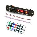 Car MP3 Decoder Board Bluetooth Car MP3 WMA Amplifier 5V USB FM TF Radio Audio Module Remote Control. 