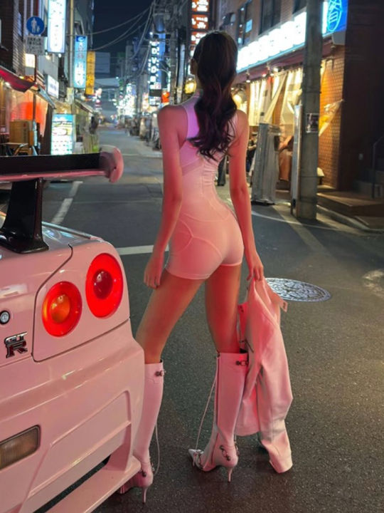 2025%20Summer%20Fashion%20New%20Women's%20Elegant%20and%20%20Sports%20Stretch%20Jumpsuit%20Design%20Versatile%20Street%20Hot%20Girl%20Jumpsuit%20-%20Image%206