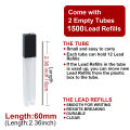 1500-Pack 0.3mm HB Automatic Pencil Leads Mechanical Pencil Black Lead Core 0.3 Mm for Office School Supplies. 