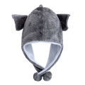 New Style Unisex Funny 3D Plush Elephant Style Decorative Hat Mischievous Cap For Man Women Plush Winter Lovely Family Hat.