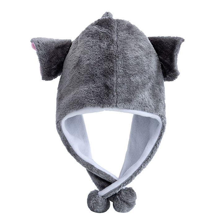 New%20Style%20Unisex%20Funny%203D%20Plush%20Elephant%20Style%20Decorative%20Hat%20Mischievous%20Cap%20For%20Man%20Women%20Plush%20Winter%20Lovely%20Family%20Hat%20-%20Image%206