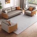Latest Design Best-Selling Leather Office Sofa Sets – Chinese Style Modern Rectangular Sectional Sofa Furniture". 