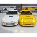 1:24 MAZDA RX7 alloy diecast model car lights sound. 