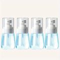 2/4PCS Refillable Spray Bottles 30/60/80ml Alcohol Atomizer Mini Fine Mist Liquid Containers Skin Care Makeup Travel Accessorie. 