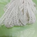Milky lace white color. dyeable. price 4 yards. 