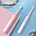 Cross-Border Jianpai Sonic Electric Toothbrush for Men and Women Adult Non-Rechargeable Soft Fur Full-Automatic Waterproof Coupl. 