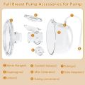 2 Pack CaraCups Wearable Milk Collection for Spectra S1 S2 9 Plus and SG, Wearable Breast Pump Collection Cup.