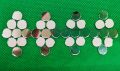 300 Pcs 8mm Size Small Embroidery Mirror Round Shape Mirror High Quality Mirror for Arts and Crafts. 