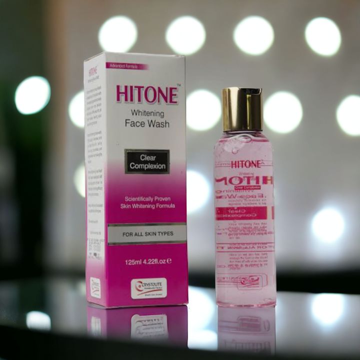 Hitone Whitening Face Wash Scientifically Proven Skin Whitening Formula For All Skin Type