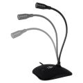 USB Desk Microphone for Computer | 2024 New Version | Professional Desktop Mic with Stand | Compatible with PC, Laptop, Mac, PS4 | Ideal for Recording, Gaming, Streaming, YouTube, Podcasting. 