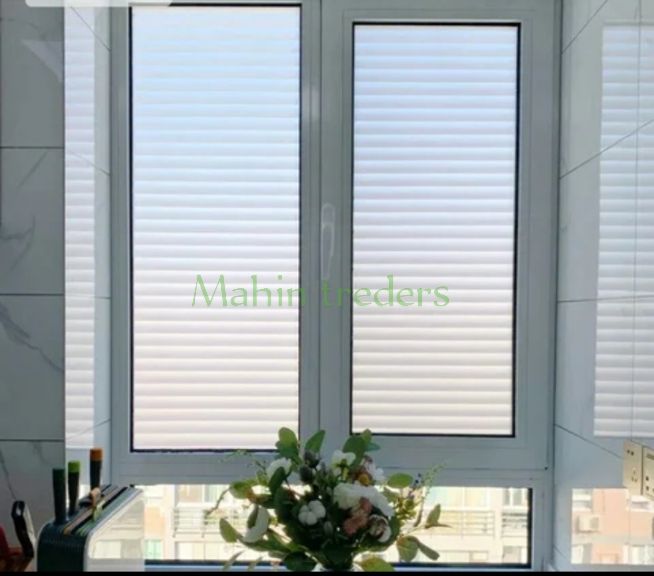 Electrostatic frosted glass film Window film for office and home (058)