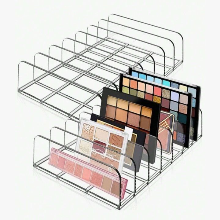 Transparent Makeup Organizer for Eyeshadow Palette and