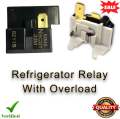 Electronic Relay with Electronic Overload Ptc Relay Fridge Refrigerator Deep Freezer Compressor Relay Gutka Relay and overload protector-1 pin Relay with Overload. 
