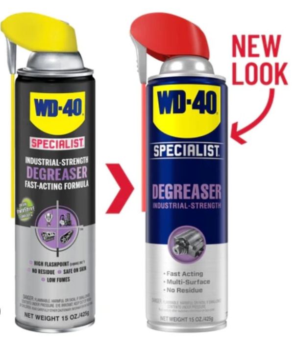 'W;D-40' specialist machine and engine degreaser 500ml