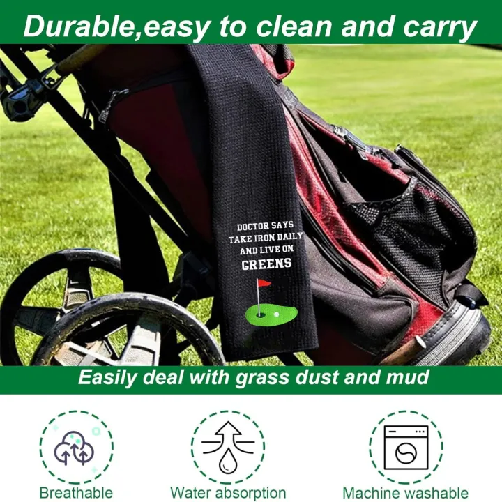 Large%2016"x24"%20Embroidered%20Funny%20Golf%20Towel%20-%20Heavy-Duty%20Microfiber,%20Super%20Absorbent%20&%20Quick-Dry%20for%20Golf%20Course%20&%20Training%20-%20Image%202
