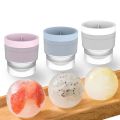 Silicone Ice Block Mold Sphere Stackable Slow Melting DIY Ice Ball Maker Food Grade Ice Bloc Tray For Cocktail Whiskey Drink Bar. 