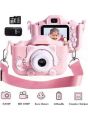 Digital Dual Camera for Kids with 2.0” Color Display Screen 12.0 Mega Pixels & 1080p HD video & Micro-SD Card Slot for Children. 