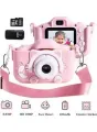 Digital Dual Camera for Kids with 2.0” Color Display Screen 12.0 Mega Pixels & 1080p HD video & Micro-SD Card Slot for Children. 