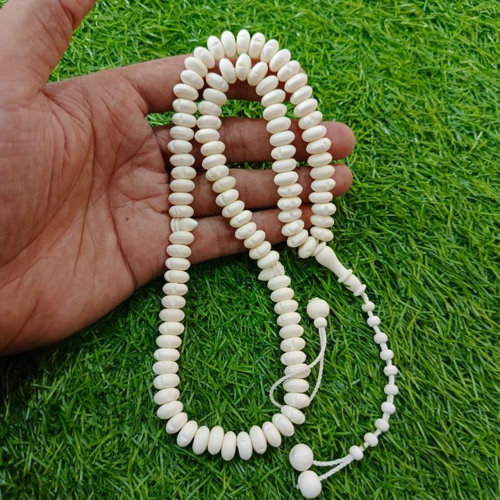 Camel%20Bone%20Tasbeeh%20100%20Beads%20Elliptical%20Style%2010mm%20Size%20%20Muslim%20Counter%20Prayer%20Beads%20%20Pure%20Camel%20Bone%20Tasbih%20%20Original%20Camel%20Bone%20Tasbeh%20-%20Image%206