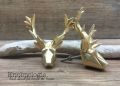 Screw-Horn Brass Cabinet Knobs and Furniture Decorations. 