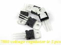 7805 voltage regulator ic 5 pcs. 