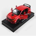 Honda Civic Type R Car Model Alloy 1:32 Diecast Cars Model Car Toy Vehicles Toys. 