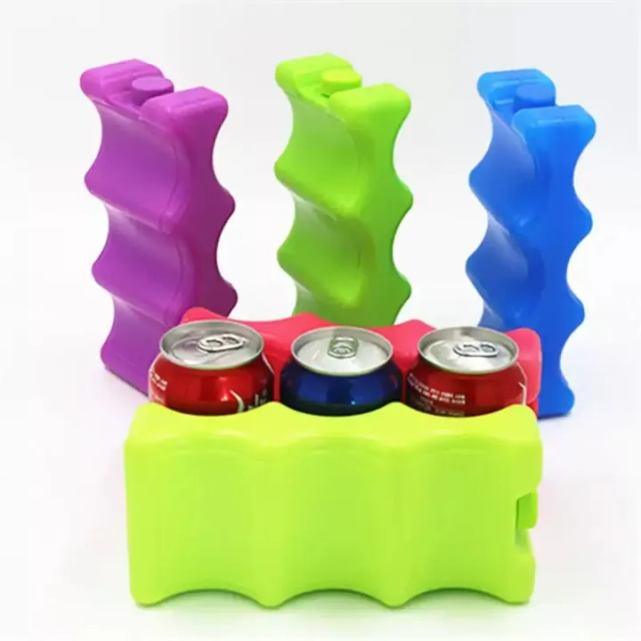 Gel Freezer Ice Blocks for PICNIC Travel Lunch Reusable Cool Cooler ...