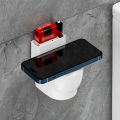 Wall-mounted Ashtray Toilet shaped Ashtray With lid Funny Bathroom Decorative Plastic Multi-function Ash Tray For Home Men Gifts. 