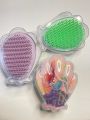 Kids small shell Hair  brushes for girls & boys / kids small  hair brush/ bag brush / small brush / korean  hair brush. 