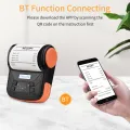 80mm Portable Thermal Printer Wireless Bluetooth Mobile Pocket Bill Printer Android Phone PC Printer MTP-3 Thermal Printer. 