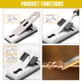 Chisel Honing Angle Guide Carbon Steel Sharpener Knife Sharpener Blade for Wood Chisel Projection Sharpener Jig Roller Whetstone. 