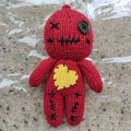 Voodoo Dolls Set with Creepy Revenge Voodoo Doll DIY Halloween Scray Ghost Holder Horror Funny Christmas Ornaments Toys Gift. 