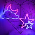 Gamepad Fire Moon Star LED Bright Neon Light Night Sign Modeling Lamp Room Wall Art Decoration Wholesale Xmas Birthday Wedding. 