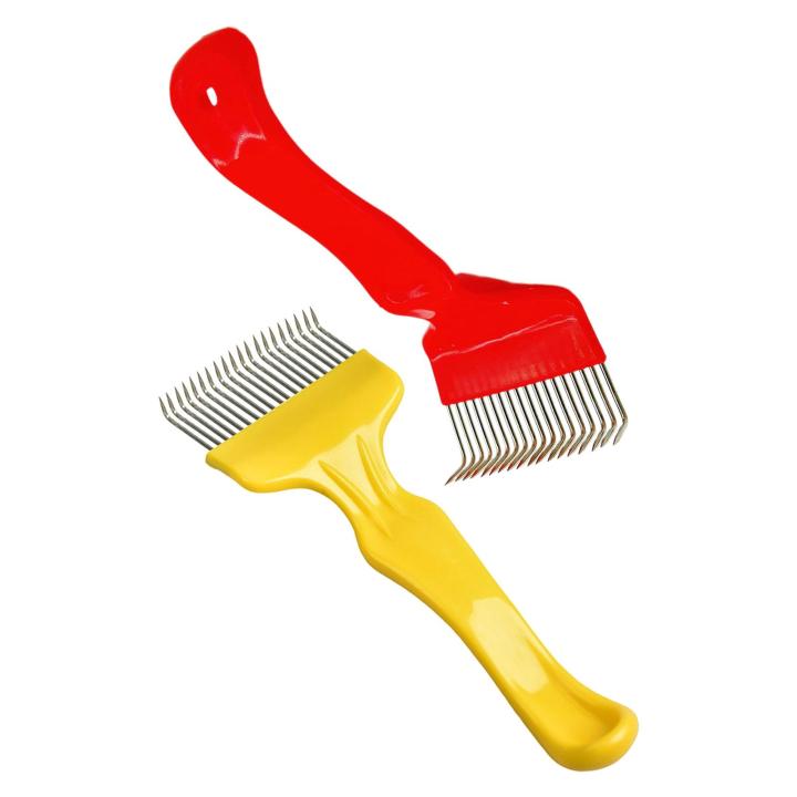 Comb Extractor 21 Tines Beekeeping Accessories 7.48inchx2.76inch Honey Extractor Tool ...