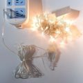 1 Pc 3M/5M EU Plug Power Extension Cable Transparent Led Light String Extension Cord for Party String Light. 