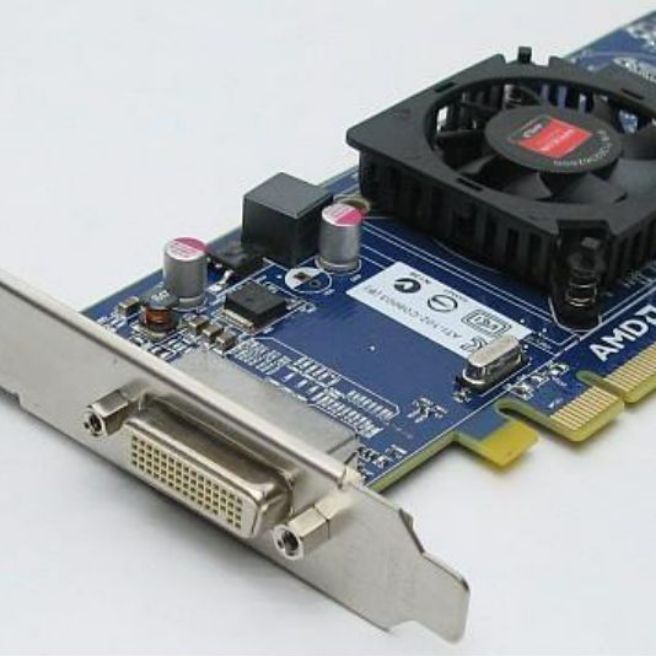 AMD Radeon 5450 / 512 MB Game card / 64 Bit Graphics Card (with free DVI cable & DVI to VGA connector