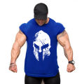 Men's summer fashion trend fitness sleeveless gym running shirt sports single muscle casual fitness clothing. 