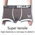 Men's Underwear Cotton Underwear Letter Waistband Comfortable Breathable Soft High Elasticity Boxer Fashion Casual Sports Shorts. 