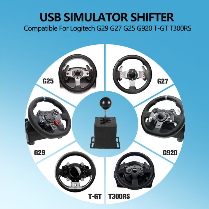 PC%20USB%20H%20Gear%20Shifter%20For%20Logitech%20G27%20G29%20G25%20G920%20For%20Thrustmaster%20T300RS/GT%20Shift%20Knob%20For%20ETS2%20Simracing%20Racing%20Game%20-%20Image%204